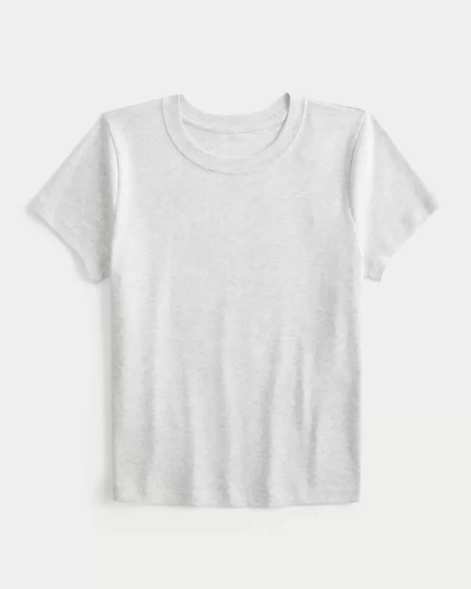 Easy Short-Sleeve Crew Baby Tee