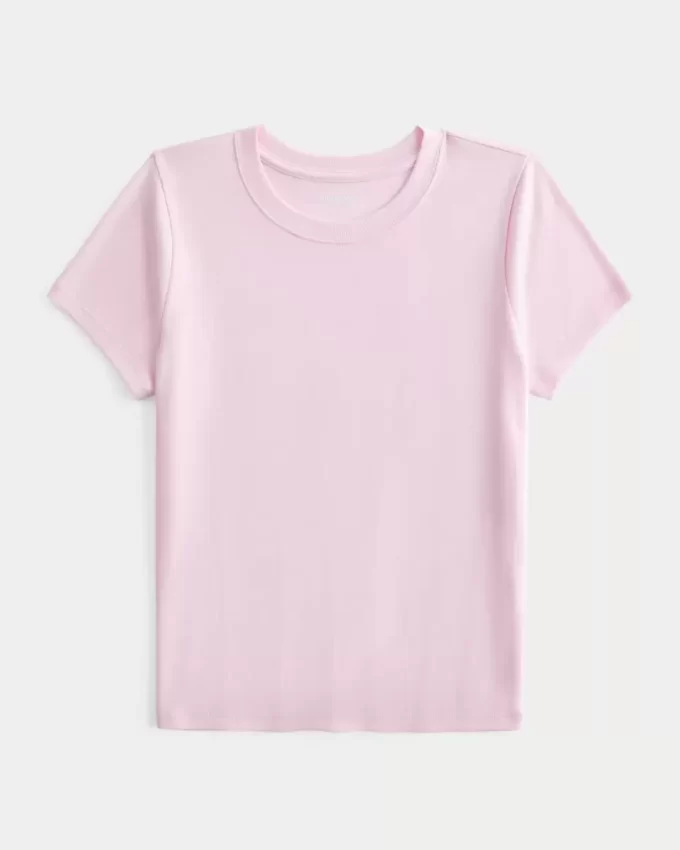 Easy Short-Sleeve Crew Baby Tee