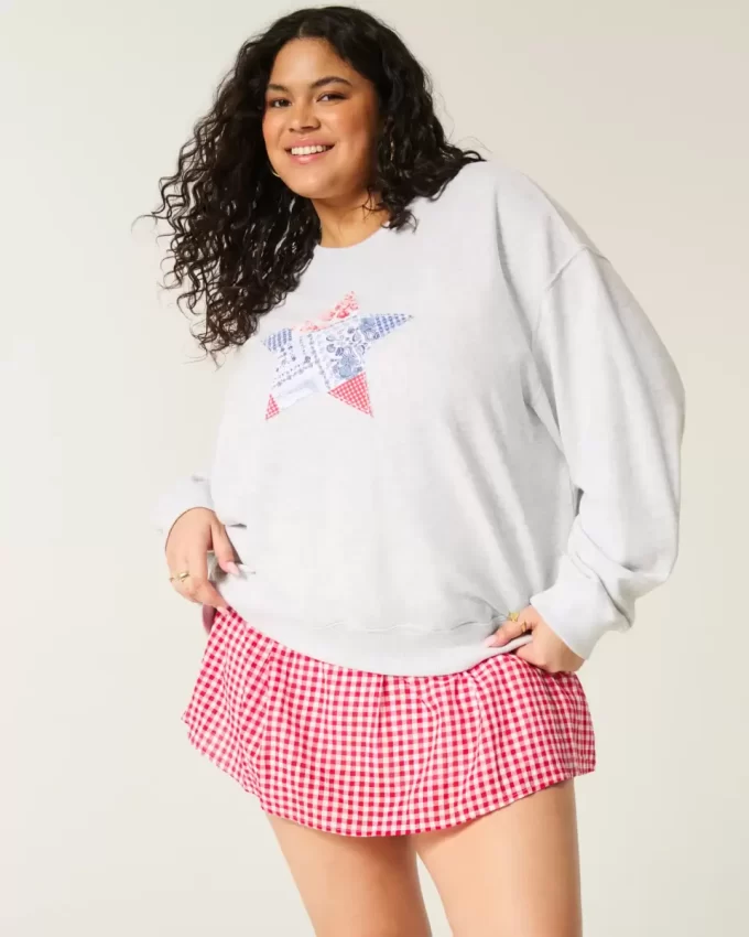 Easy Star Graphic Crew Sweatshirt