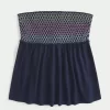 Easy Strapless Smocked Babydoll Top