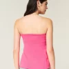 Easy Strapless Tie-Bust Babydoll Top