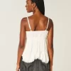 Easy Studded Babydoll Top