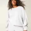 Easy Studded Graphic Crew Sweatshirt