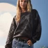 Easy Tie-Dye Pattern Crew Sweatshirt
