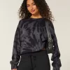 Easy Tie-Dye Pattern Crew Sweatshirt