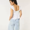 Easy Tie-Front Babydoll Top