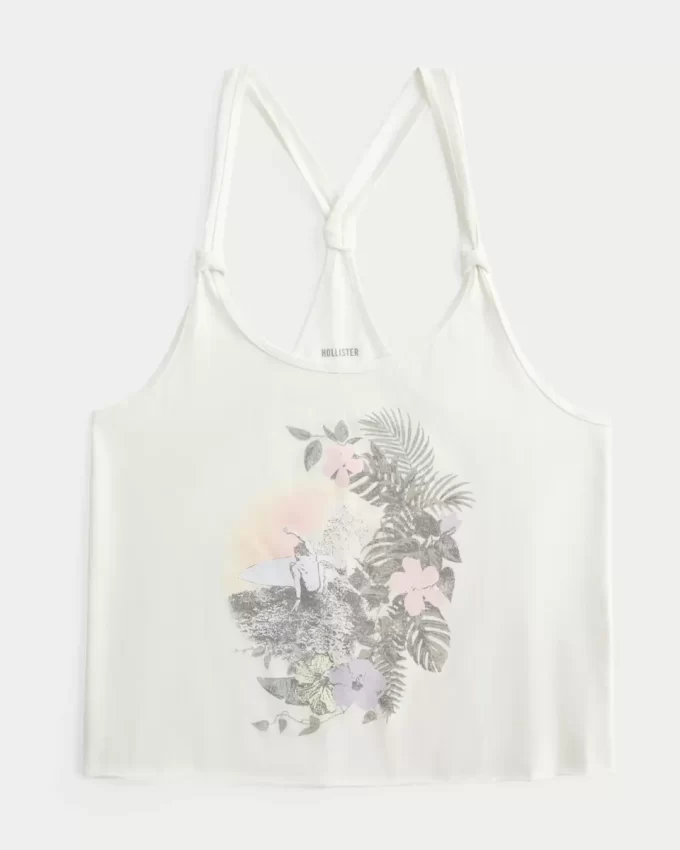 Easy Trend Drop Surf Graphic Tank Easy Trend Drop Surf Graphic Tank