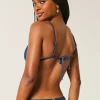 Embellished Triangle Bikini Top