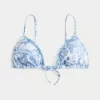 Embellished Triangle Bikini Top