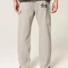 Embroidered Loose Painter Jeans