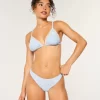 Embroidered Low-Rise Cheeky Bikini Bottom