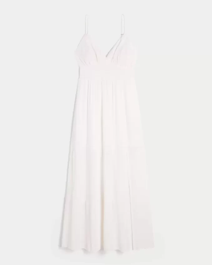 Embroidered Maxi Dress