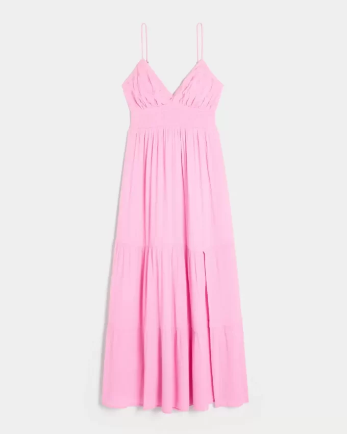 Embroidered Maxi Dress