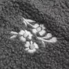 Embroidered Sherpa Fleece Jacket