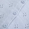 Eyelet Crew Cardigan