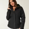 Faux Fur-Lined All-Weather Jacket
