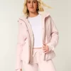 Faux Fur-Lined All-Weather Jacket