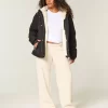 Faux Fur-Lined All-Weather Jacket