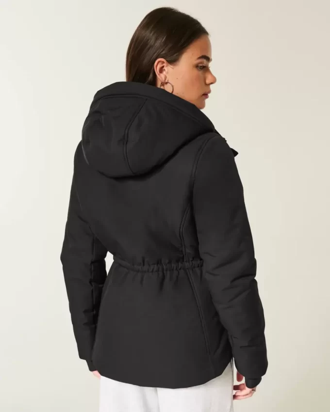 Faux Fur-Lined All-Weather Jacket