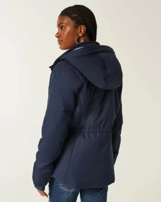 Faux Fur-Lined All-Weather Jacket