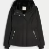 Faux Fur-Lined All-Weather Jacket