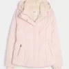 Faux Fur-Lined All-Weather Jacket