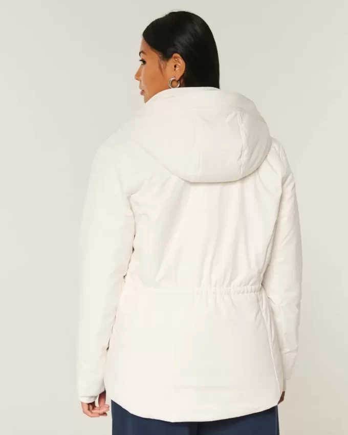 Faux Fur-Lined All-Weather Jacket