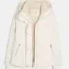 Faux Fur-Lined All-Weather Jacket