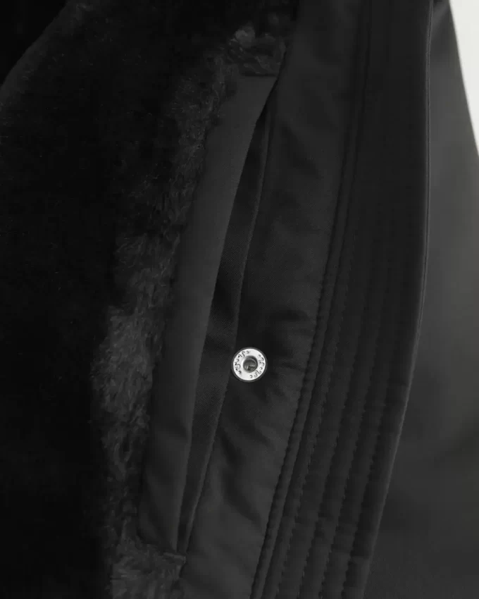 Faux Fur-Lined All-Weather Jacket