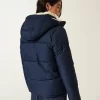 Faux Fur-Lined Puffer Jacket