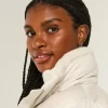 Faux Fur-Lined Puffer Jacket