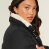 Faux Fur-Lined Puffer Jacket