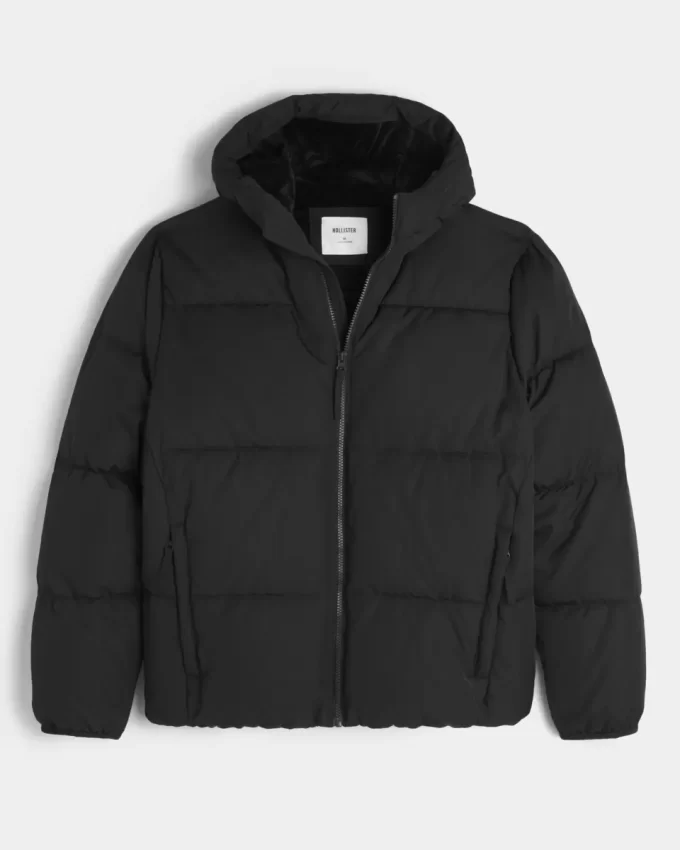 Faux Fur-Lined Puffer Jacket