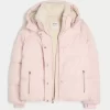 Faux Fur-Lined Puffer Jacket