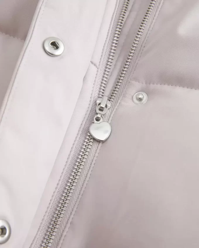 Faux Fur-Lined Puffer Jacket
