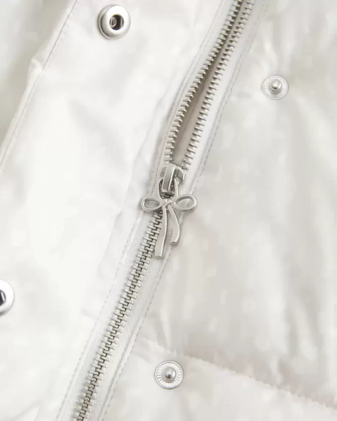 Faux Fur-Lined Puffer Jacket