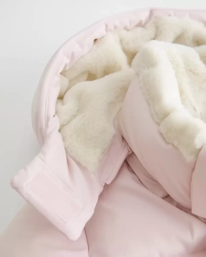Faux Fur-Lined Puffer Jacket