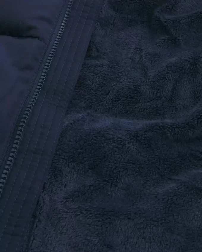 Faux Fur-Lined Puffer Jacket