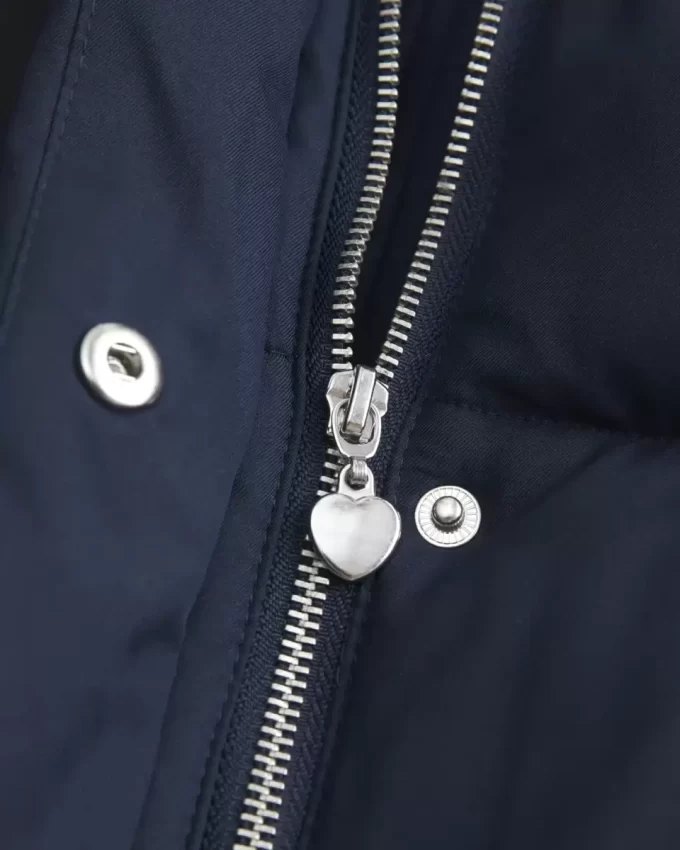 Faux Fur-Lined Puffer Jacket