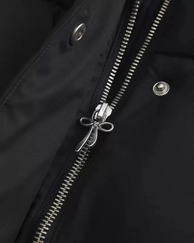 Faux Fur-Lined Puffer Jacket