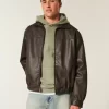 Faux Leather Jacket