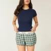 Flannel Boxer Shorts