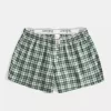 Flannel Boxer Shorts