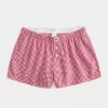 Flannel Boxer Shorts