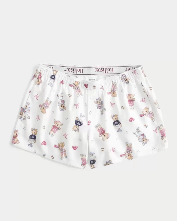 Flannel Boxer Shorts