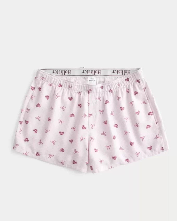 Flannel Boxer Shorts