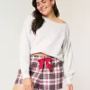 Flannel Tie Shorts