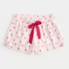 Flannel Tie Shorts