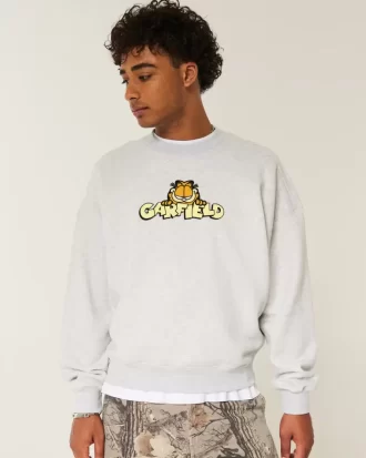 Garfield Graphic Crew Sweatshirt