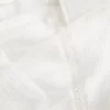 Gauze Button-Through Mini Shirt Dress